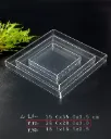 Acrylic Square Tray 28x28x3cm